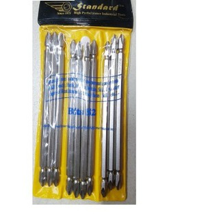 Mũi vít 2 đầu standard trắng dài ph2 x 200mm