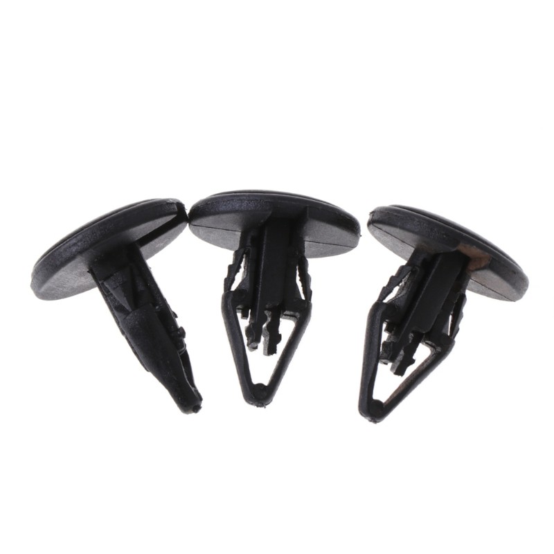 50 Pcs Car Fender Trunk Rivet Fastener Push Clips For Honda Renault Peugeot Citroen