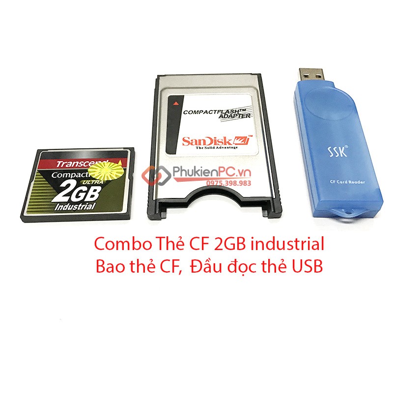 CF card công nghiệp industrial 2GB