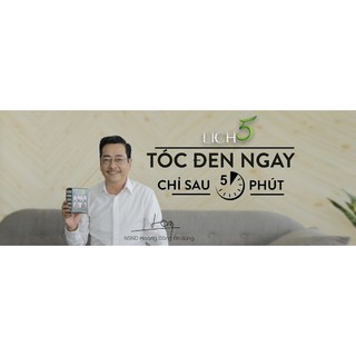 Dầu gội thảo dược đen tóc LICH 5