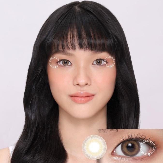 Rosycon Eyelovin Softlens - Rosycon Verse Hazel Brown