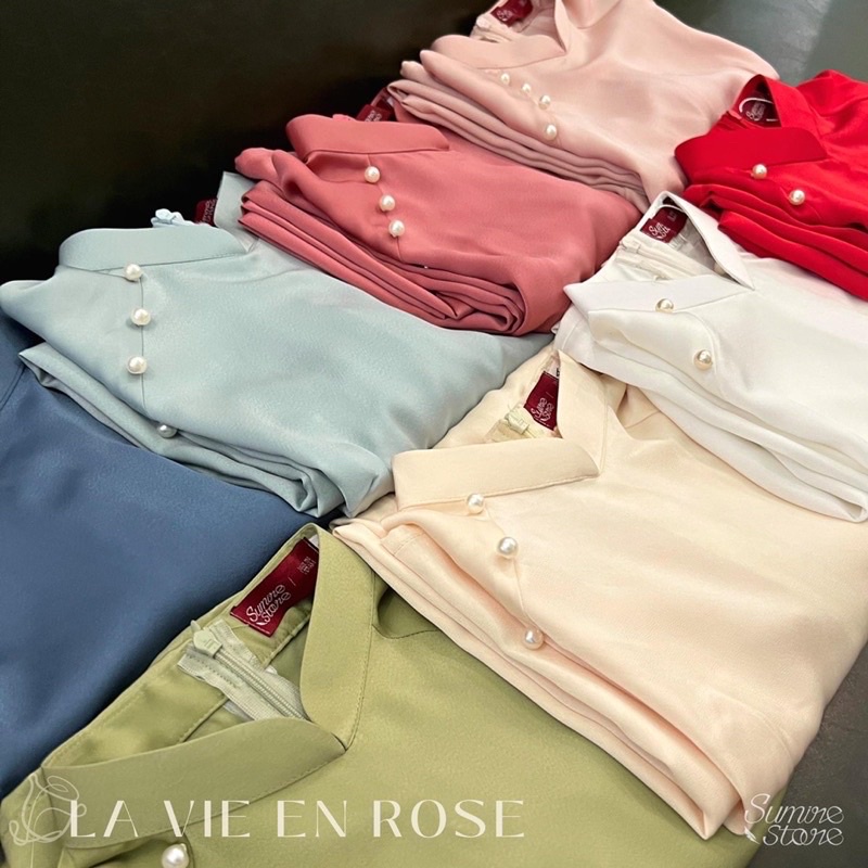 Áo dài cách tân lụa