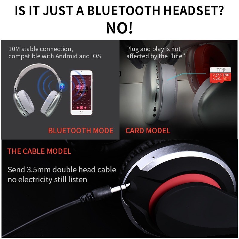 ai nghe bluetooth không dây AirPods P9 Max / tai nghe bluetooth chống ồn / tai nghe âm thanh nổi thể thao Tai nghe 5.0 HIFI cho iOS Android có micrô