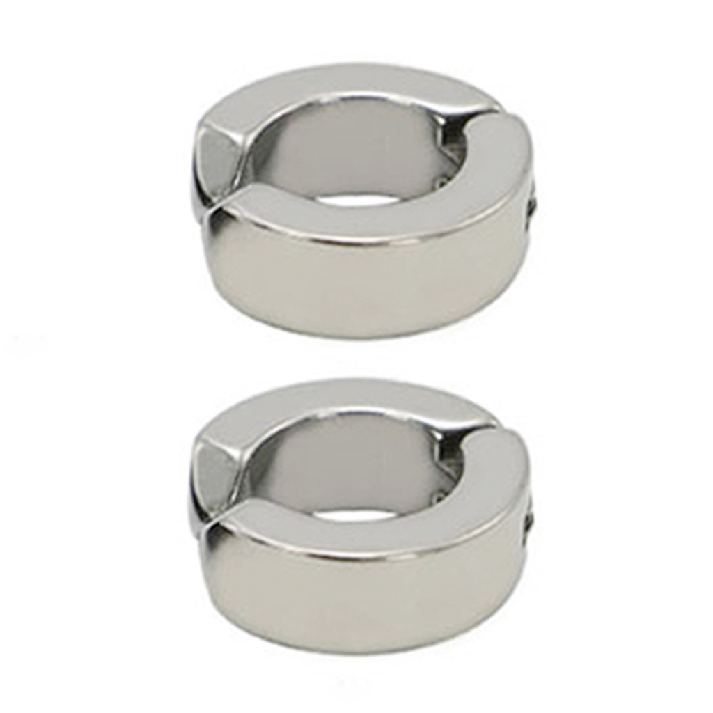 Khuyên tai chữ U bằng thép titan thời trang cá tính dành cho nam