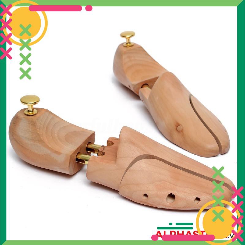 Shoe Tree - Cây Giữ Form Giày Gỗ Gụ Tự nhiên - Không Mùi, Hút Ẩm Hiệu Quả, Giữ Phom Giầy Dài Lâu (Đủ Size)