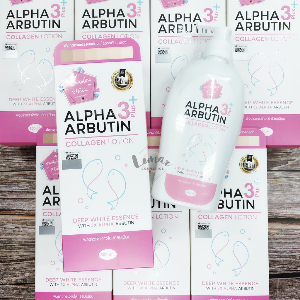 Sữa Dưỡng Thể Trắng Da Alpha Arbutin Lotion Dưỡng Trắng Da Toàn Thân 500ml