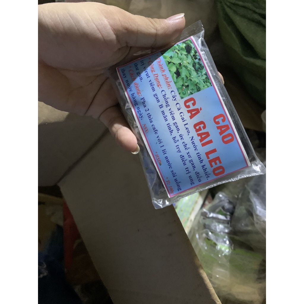 Cao cà gai leo nguyên chất 100gram