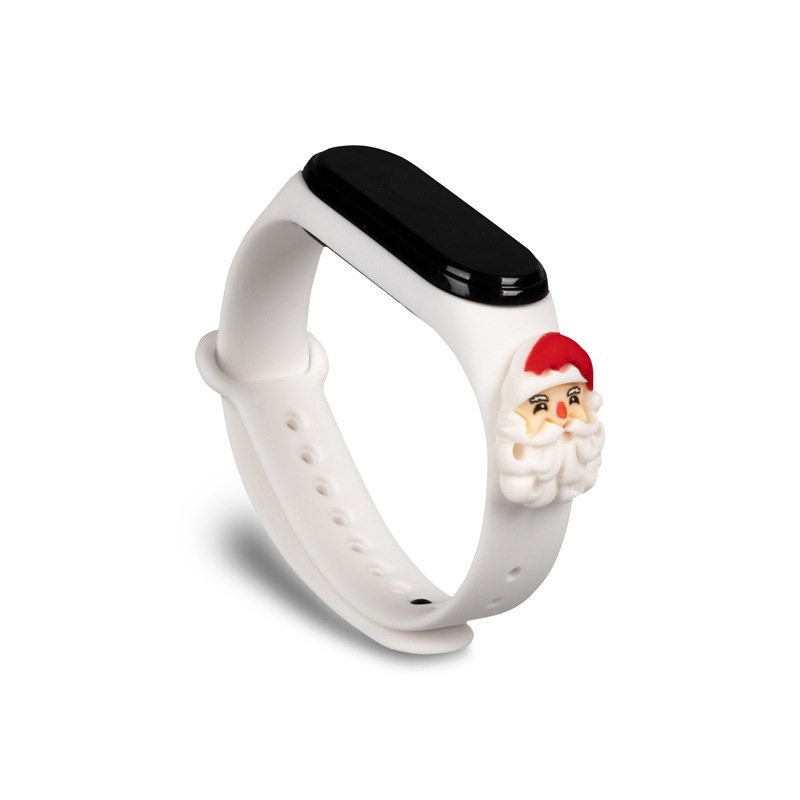 Dây đeo họa tiết hoạt hình tiện lợi cho Xiaomi Mi Band 3/4