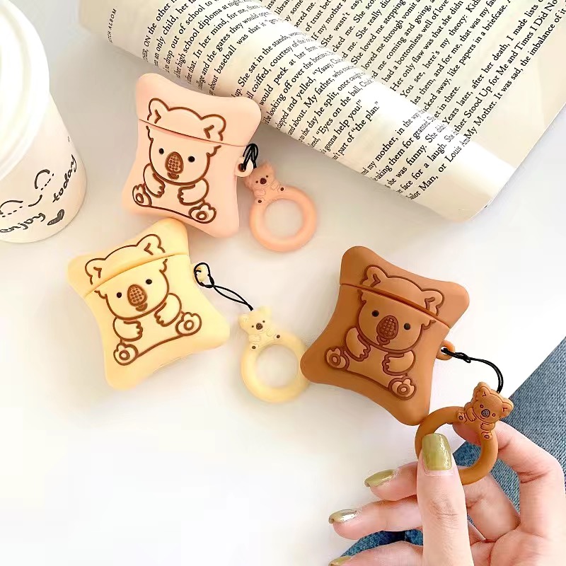 Vỏ hộp hình hoạt hình bảo vệ hộp sạc tai nghe airpods 1 / 2/pro