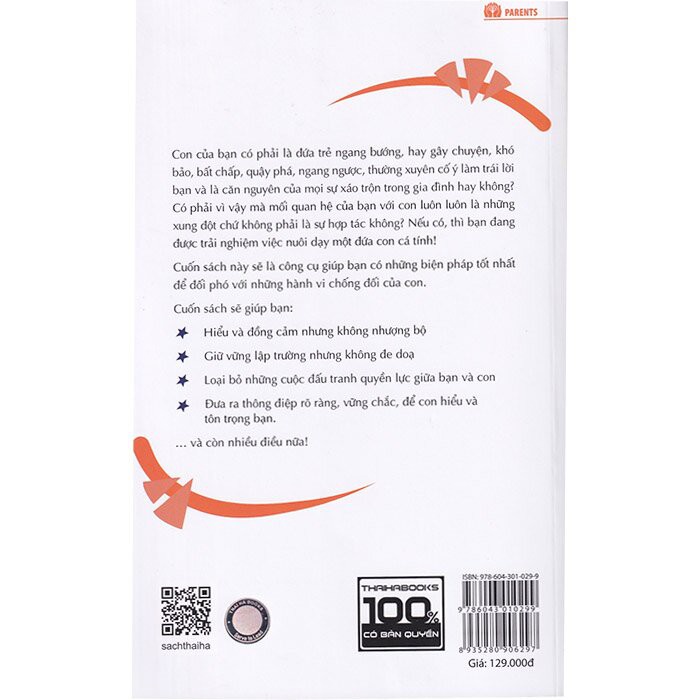 Sách - Thiết Lập Giới Hạn Cho Trẻ Cá Tính Tặng Bookmark