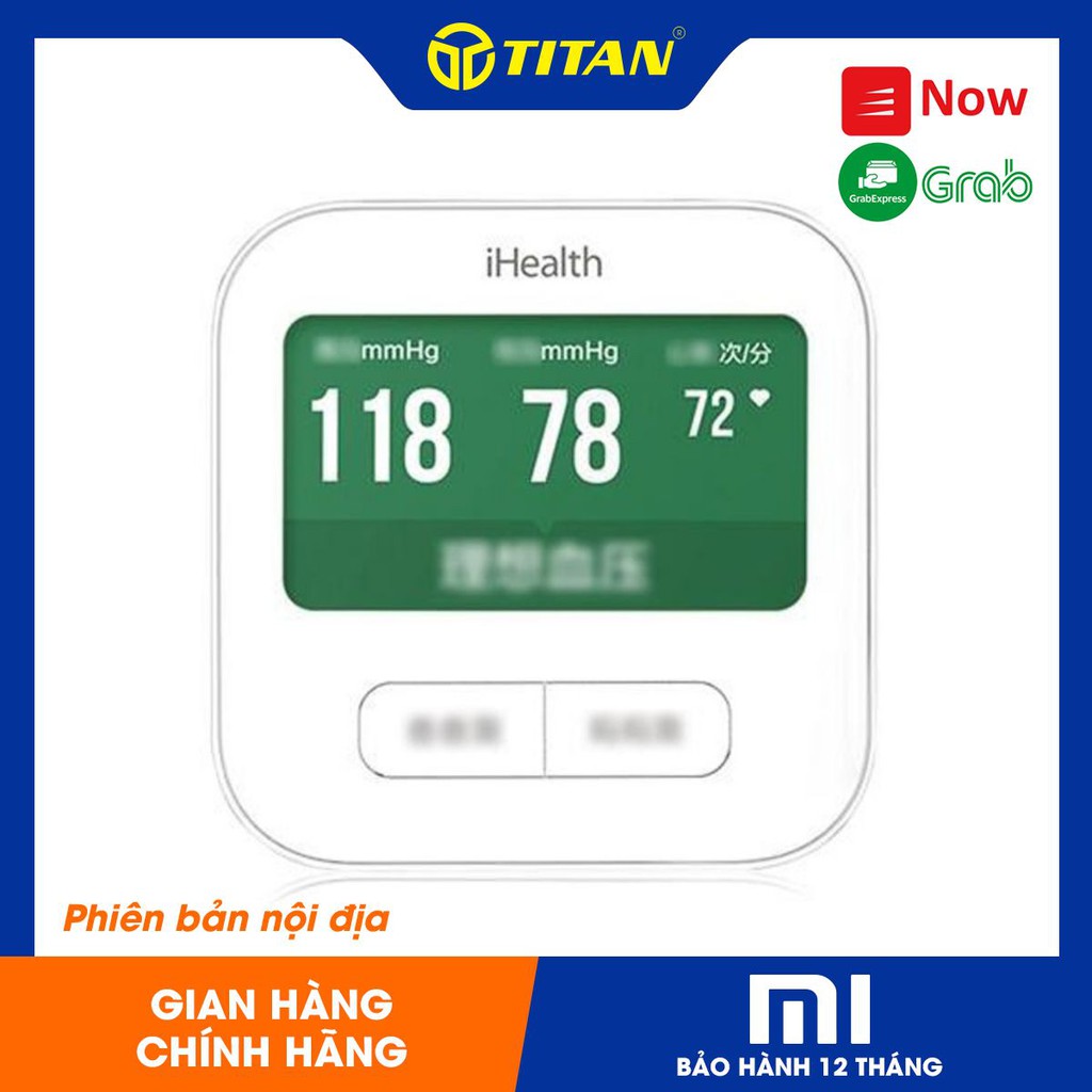 Máy đo huyết áp Xiaomi IHealth Smart Blood Pressure Monitor