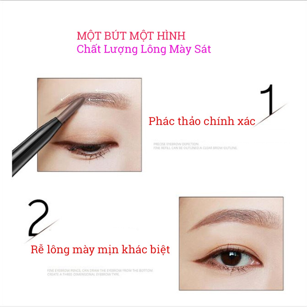 Chì Kẻ Chân Mày Scimeli Màu Sắc Quyến Rũ Siêu Mịn Không Thấm Nước Và Mồ Hôi Hai Đầu Làm Đẹp | BigBuy360 - bigbuy360.vn