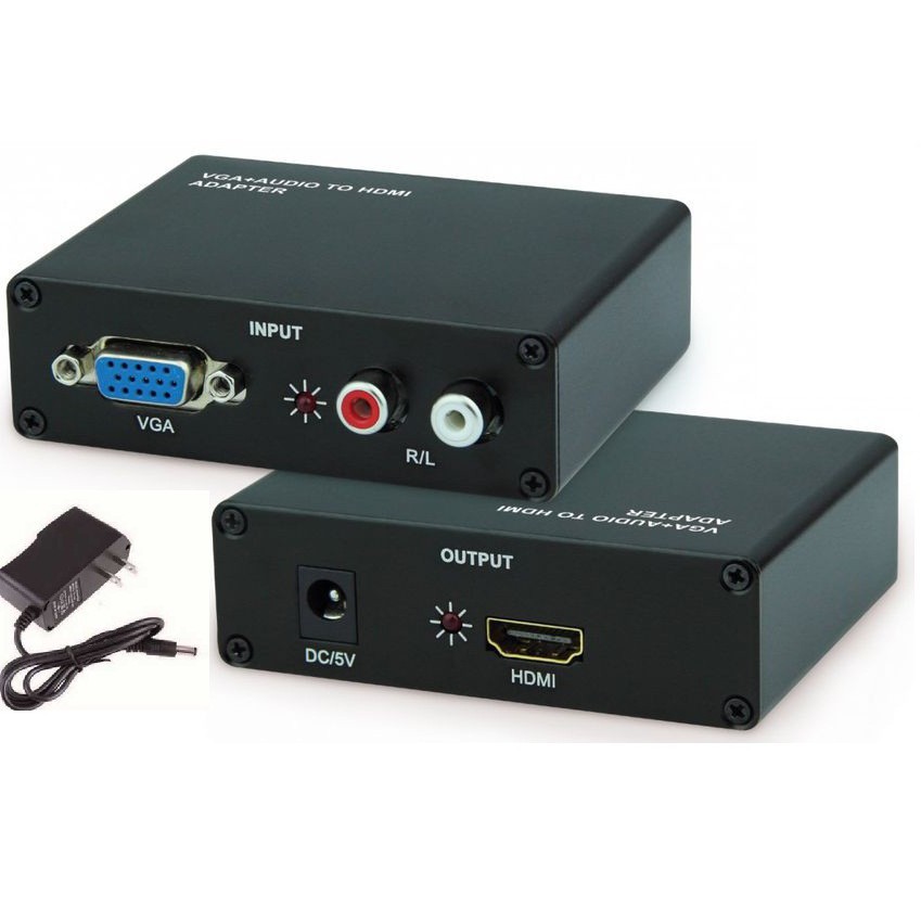 [Xả kho] BỘ CHUYỂN VGA SANG HDMI AUDIO