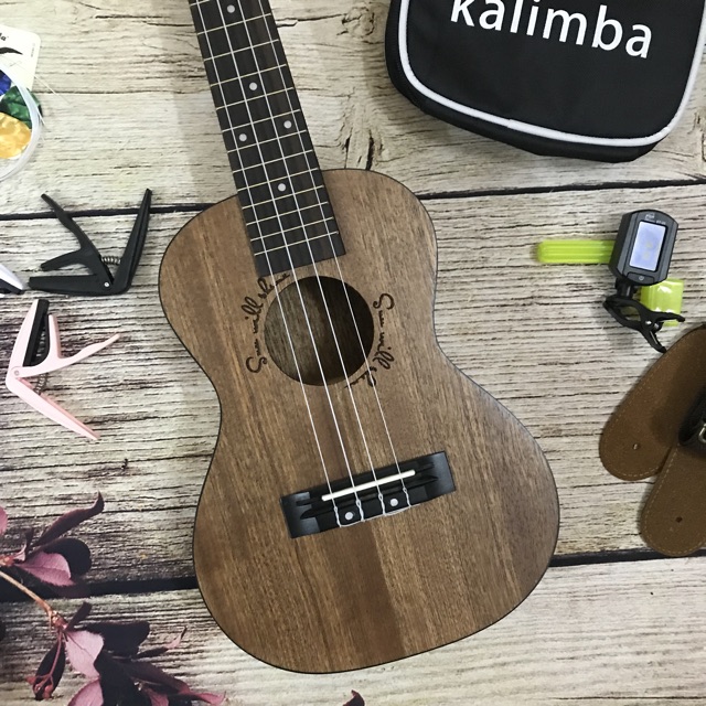 ( ĐỘC ) ĐÀN UKULELE CONCERT KHẮC CHỮ MỚI