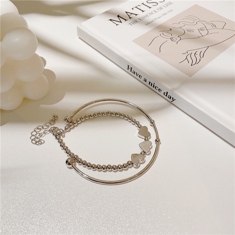 Vòng đeo tay phong cách retro độc đáo dễ thương dành cho bạn gái