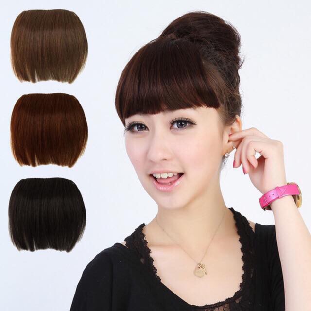 Tóc giả mai ngố dày