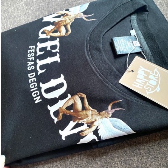 Áo thun nam nữ - Áo phông tay lỡ Angel Devil  chất vải cotton form Unisex thời trang HOT 2021 M7 | BigBuy360 - bigbuy360.vn