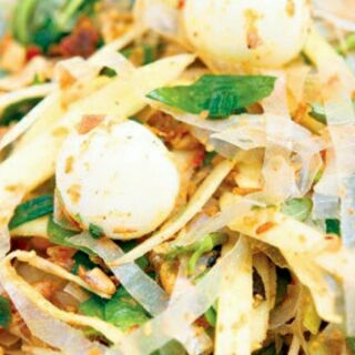 Nguyên liệu Bánh tráng trộn cơ bản