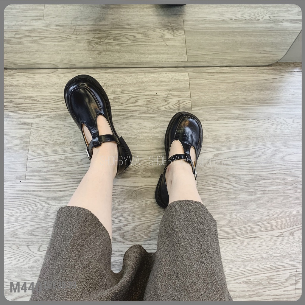 Giày búp bê nữ lolita cá tính 2 màu M440 SHOEBYMAI