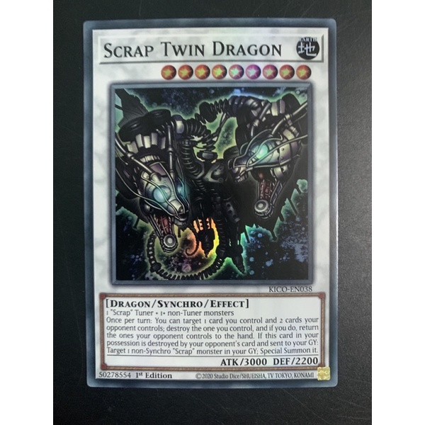 bài yugioh: scrap twin dragon