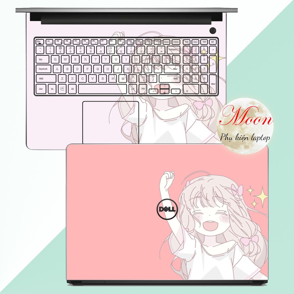 [GIRL 1] Skin Máy Tính - Miếng Dán Laptop Cho Nhiều Dòng Máy Full các dòng như: Dell, Hp, Acer, Asus, Macbook