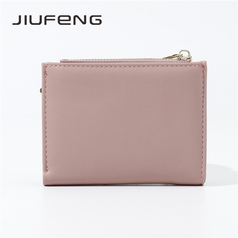 JIUFENG Ví da PU màu nhám thời thượng cho nữ | BigBuy360 - bigbuy360.vn
