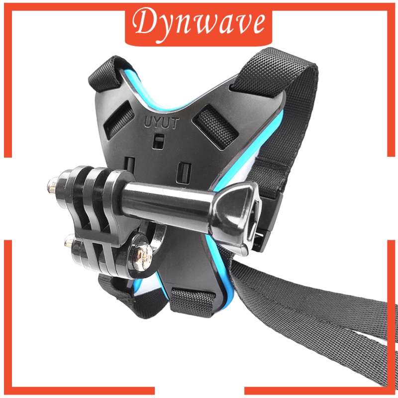 [DYNWAVE] Motorcycle Helmet Chin Strap Mount for   9/8/7/6/5/4 Sports Camera VLOG/POV Shoot, Easy access to your mounted action camera.