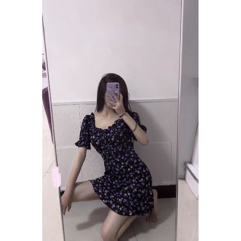 Đầm voan hoa dáng xoè Jameela | BigBuy360 - bigbuy360.vn