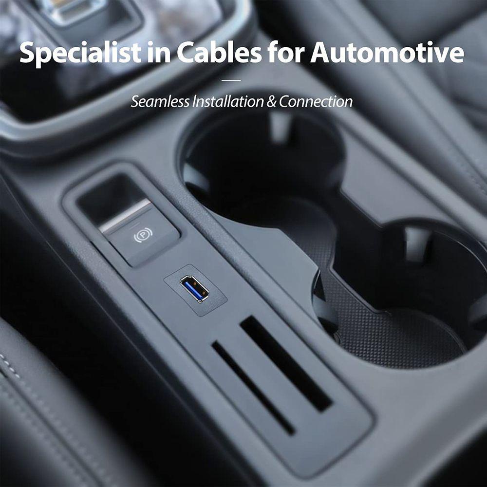 Dây Cáp Nối Dài Bảng Điều Khiển Xe Máy Hình Vuông Chống Nước Có Khóa