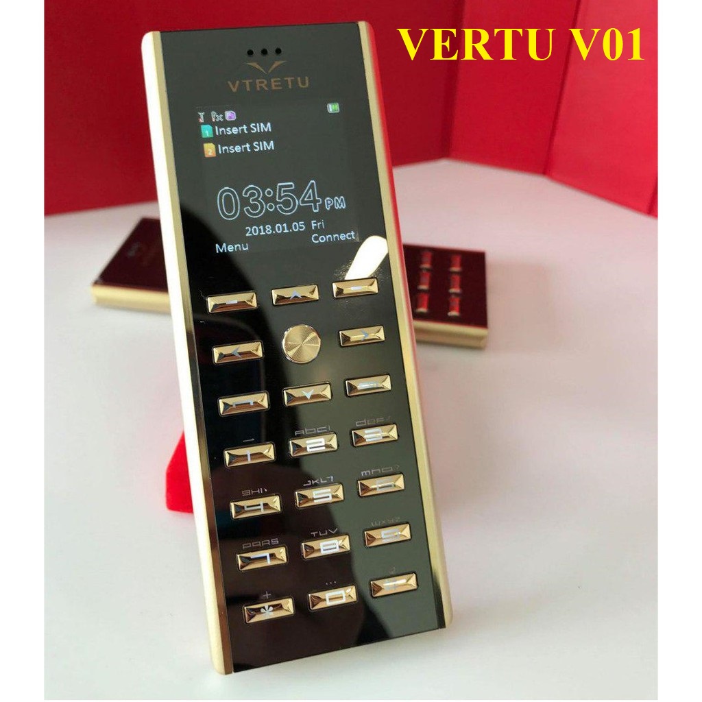 Điện Thoại V01 - V02 - V03 Sang Trọng 2 Sim 2 Sóng Online