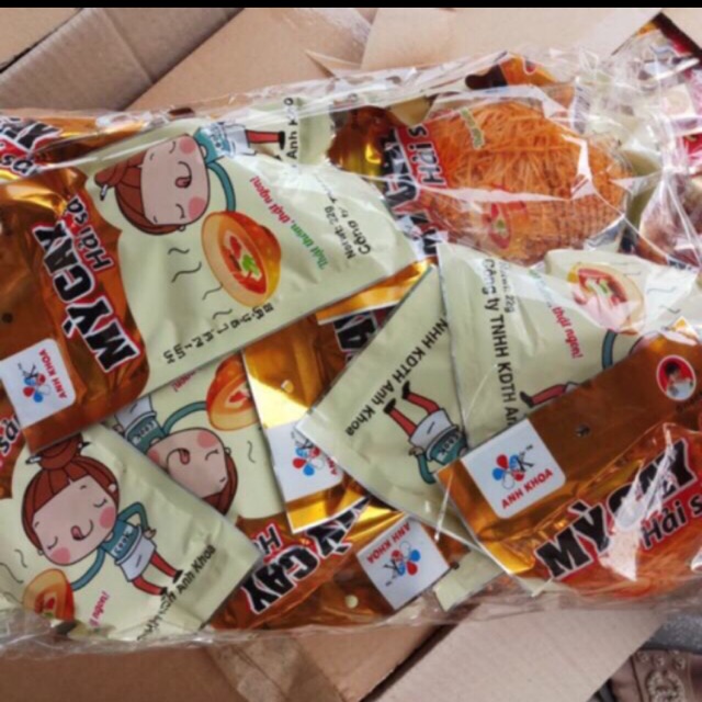 Sỉ bịch 30 gói mì cay hải sản