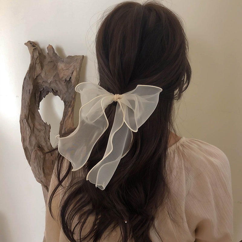 Dây Cột Tóc Hình Nơ Xinh Xắn Nhiều Màu Sắc Dành Cho Phái Nữ