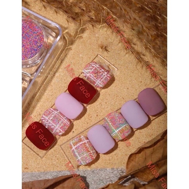 Set nhũ dạ tuyết rắc móng-nhũ trang trí nail