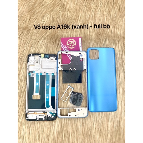 vỏ oppo A16k full bộ (như hình)
