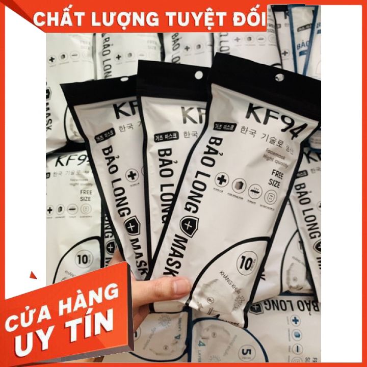 (SỈ) Khẩu Trang 4D KF94 BL 1 thùng 300 cái