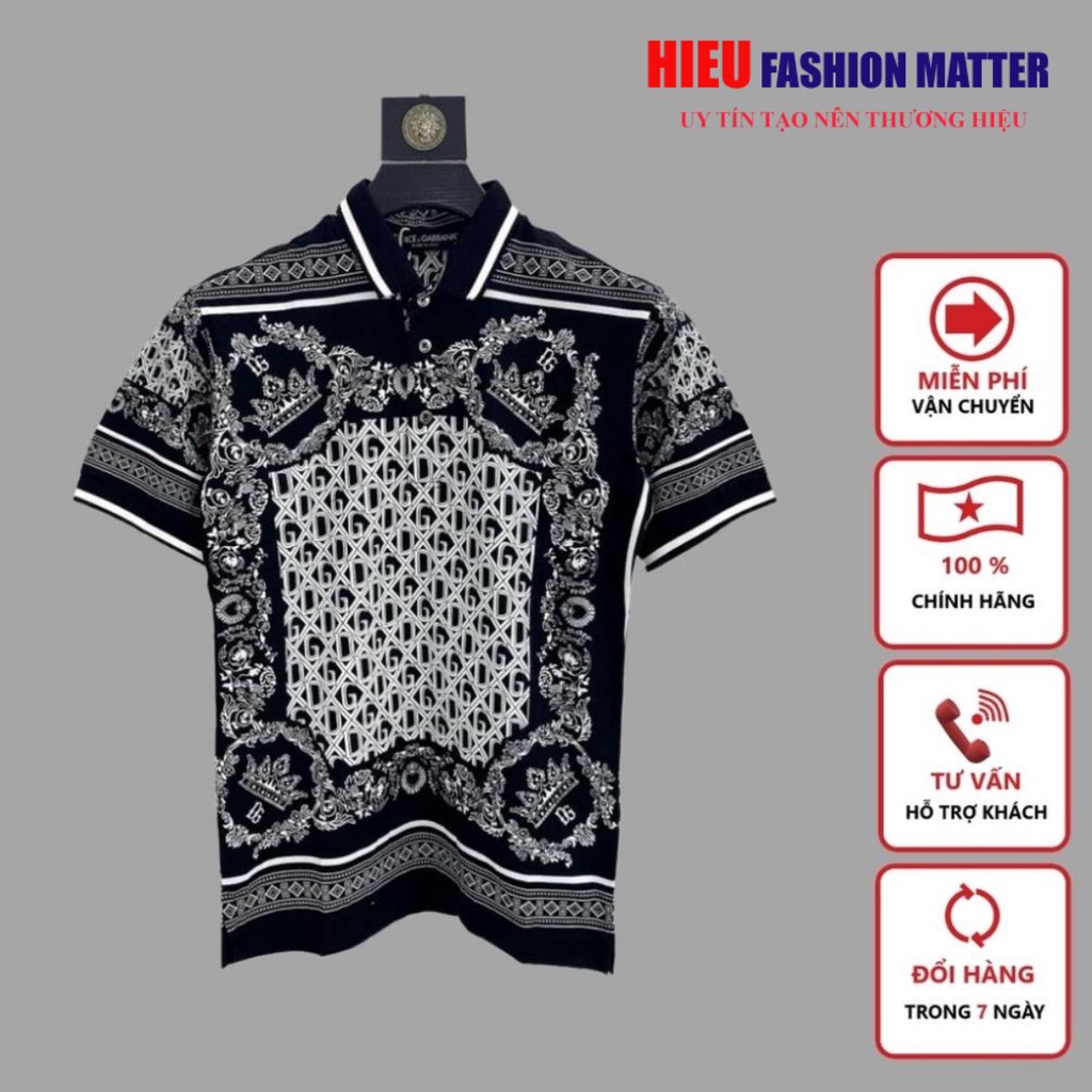 Áo Polo Nam Nữ ⚡ L.I.K.E A.U.T.H.E.N.T.I.C ⚡ Áo POLO VƯƠNG NIỆM KING MILANO