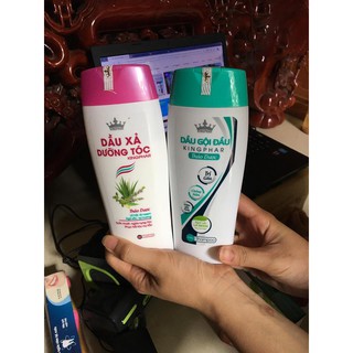 BỘ DẦU GỘI - XẢ THẢO DƯỢC KINGPHAR