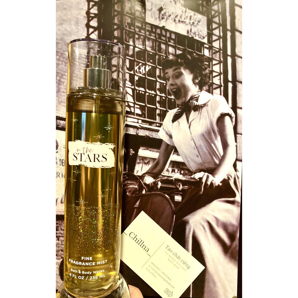 [Mã CHILLVN giảm 10%] [USA Authentic] Bodymist xịt toàn thân Bath and Body Works In The Star_Hương sang trọng nhẹ nhàng