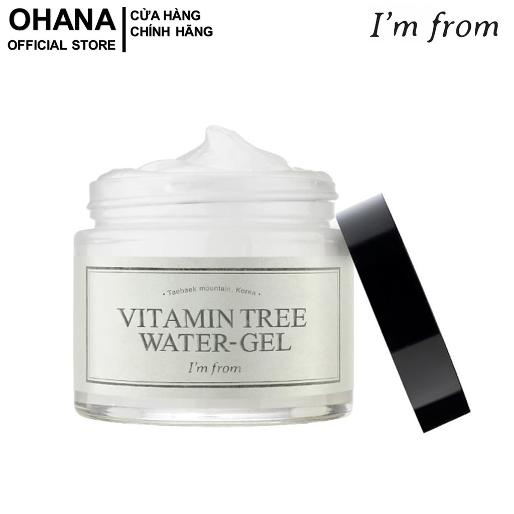 [Mã FMCGMALL -8% đơn 250K] Gel Dưỡng Ẩm, Sáng Da I'm From Vitamin Tree Water Gel 75g