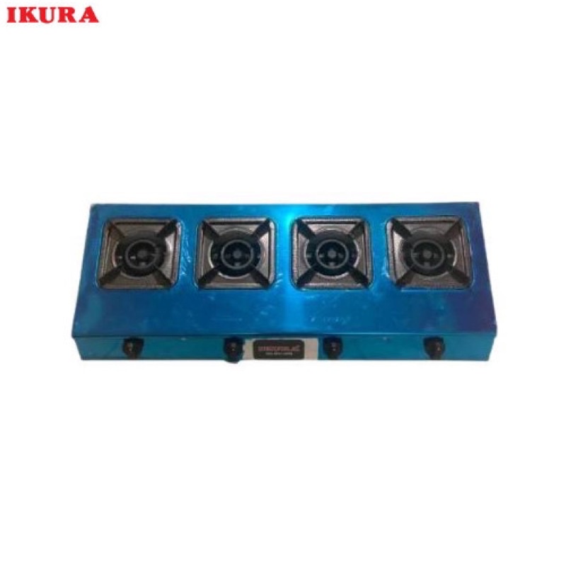 Bếp gas công nghiệp 4 họng,bếp gas 4 lò chuyên mỳ cay , bánh xèo