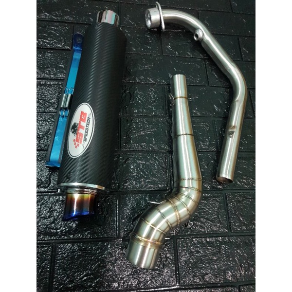 Pô STB cacbon gắn  Exciter Winer Sonic Raider Fi Satria Gsx, WAVE Dream Sirius jupiterfuture axelo