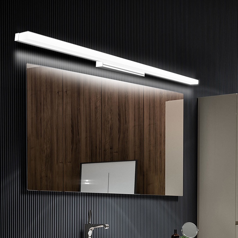 Bóng đèn led gắn tường chống sương mù kiểu gương acrylic hiện đại cho phòng tắm/phòng ngủ