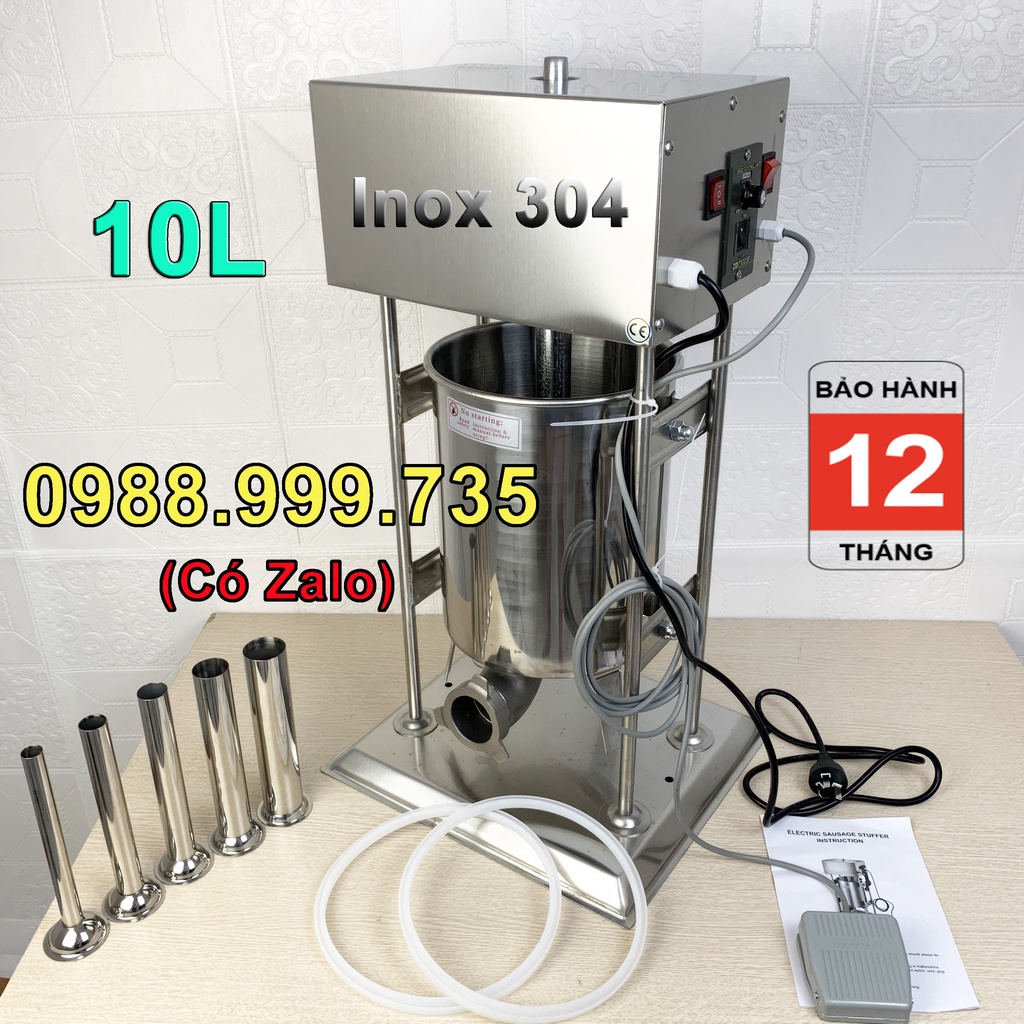 Máy Đùn Xúc Xích, lạp xưởng bằng điện 10L Giá tốt