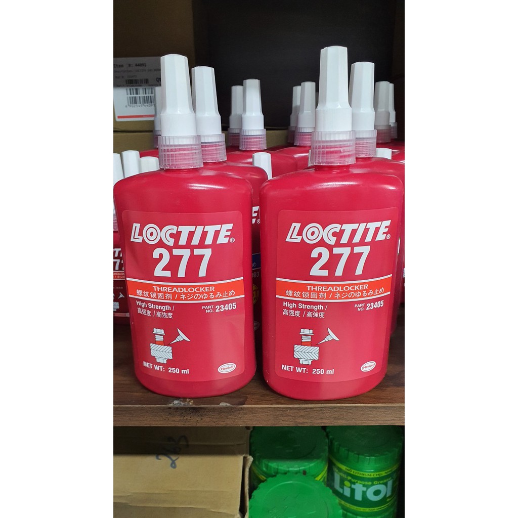 KEO DÁN KHÓA REN BULONG LOCTITE 277 MEDIUM STRENGTH OIL TOLERANT THREADLOCKER 50ML/250ML
