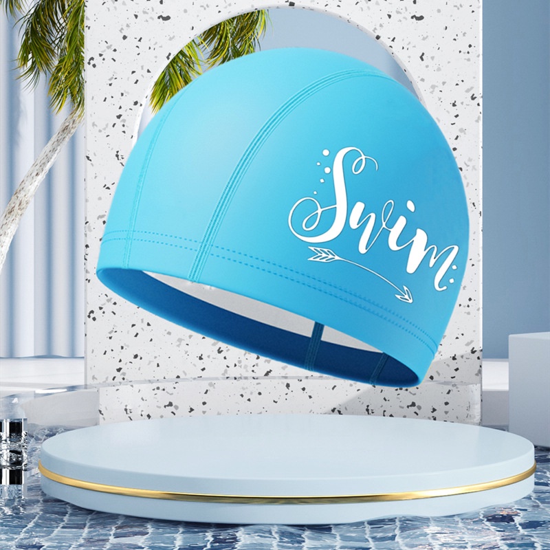 Mũ Bơi Chống Thấm Nước Độ Co Giãn Cao Cho Nam Và Nữ