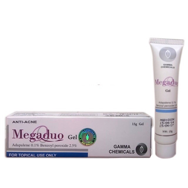 Megaduo Gel / Plus (Tuýp 15g) - Mụn trứng cá, mụn ẩn, thâm mụn [Mega duo, Megadou]