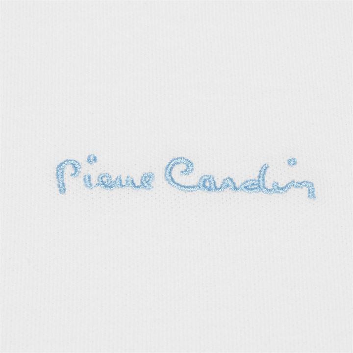 [Hàng có sẵn] - Áo thun polo Pierre Cardin viền tương phản màu trắng | BigBuy360 - bigbuy360.vn