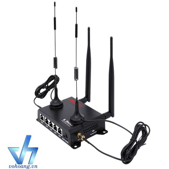 APTEK L300 - Router 3G/4G Phát Wi-Fi Tốc Độ Cao | Hỗ Trợ 4 Antena Thu Phát Sóng
