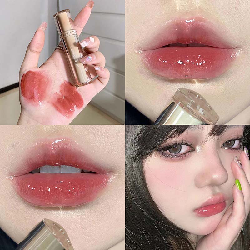 Son Bóng Trong Suốt Hình Ly Trà Độc Đáo