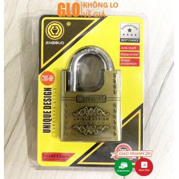 Ổ Khóa Bấm Anboud Padlock 60H 4 Chìa Mẫu Mới